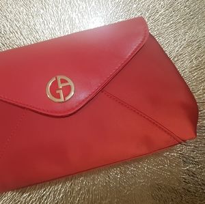 GIORGIO ARMANI RED PREMIUM POUCH